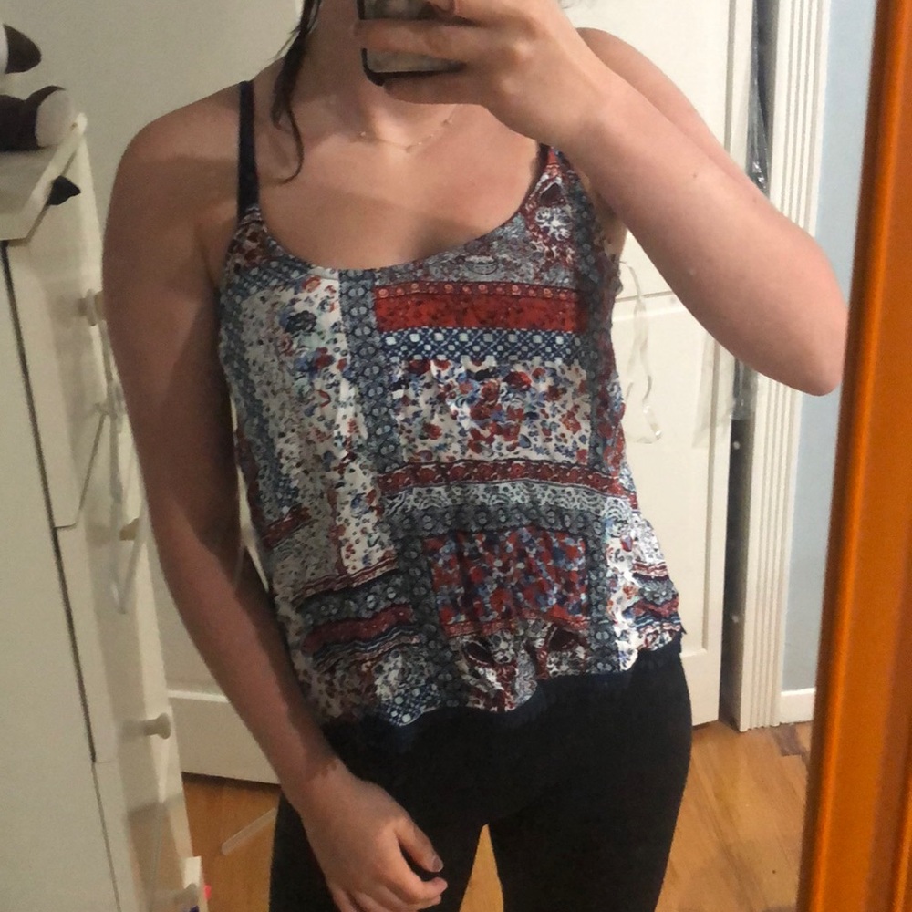 Cute patterned tank